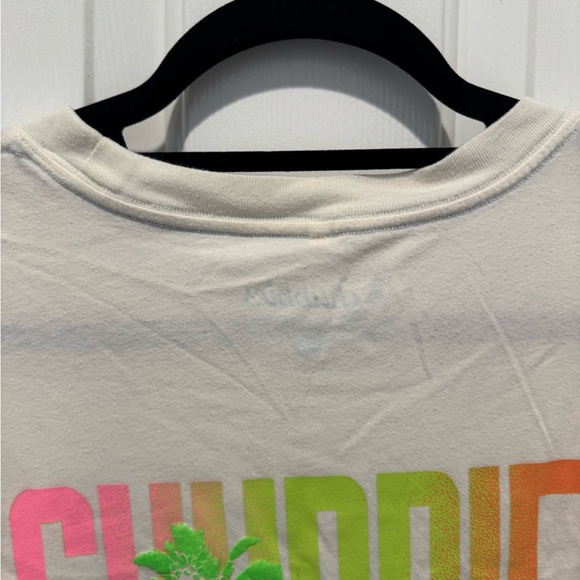 Chubbies Cream Neon Graphic Palm Tree T-Shirt Size XXL - Picture 11 of 11